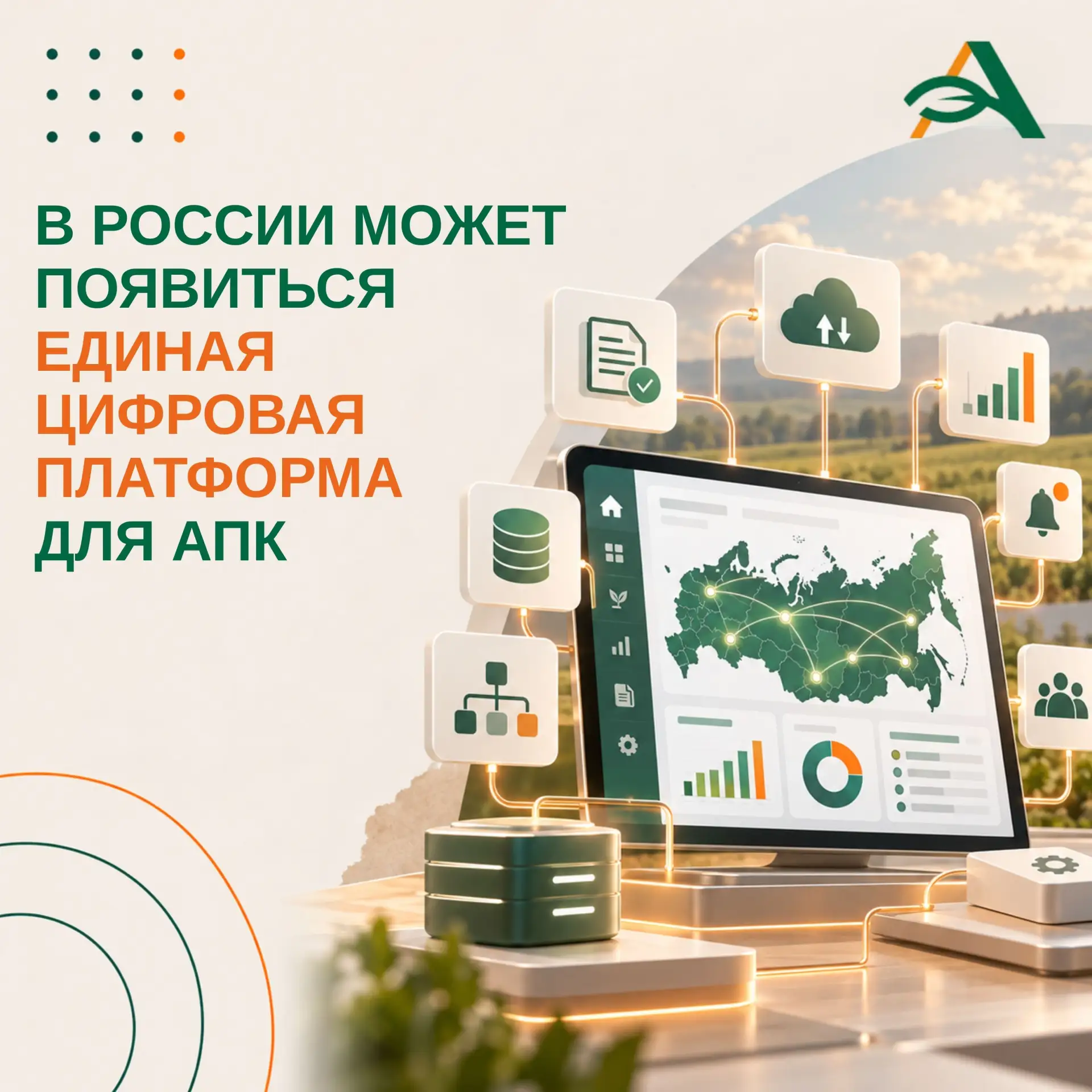 📌 Единая цифровая платформа для АПК может появиться в России в следующем году