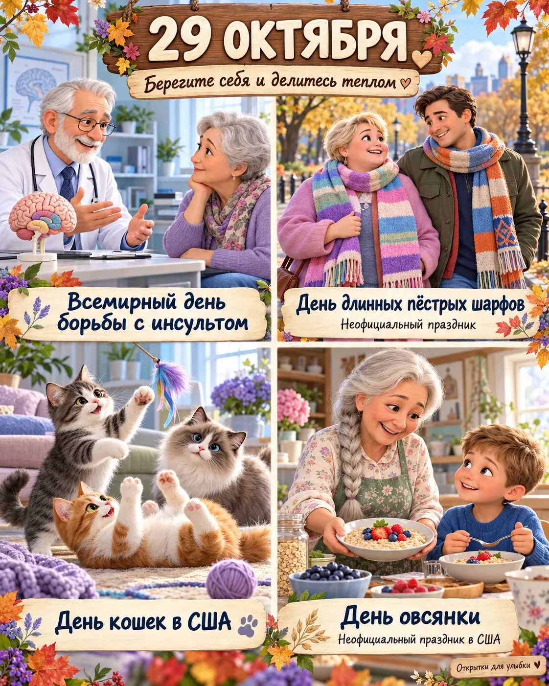 🍂 Сегодня отличный повод побаловать себя чем-нибудь вкусненьким, обнять близких и найт...