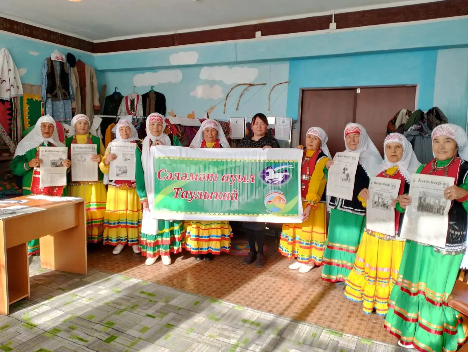 Таулыҡай ауылының "Ағинәйҙәр" ойошмаһы биләмәнең һәм райондың йәмәғәт тормошонда әүҙем ...
