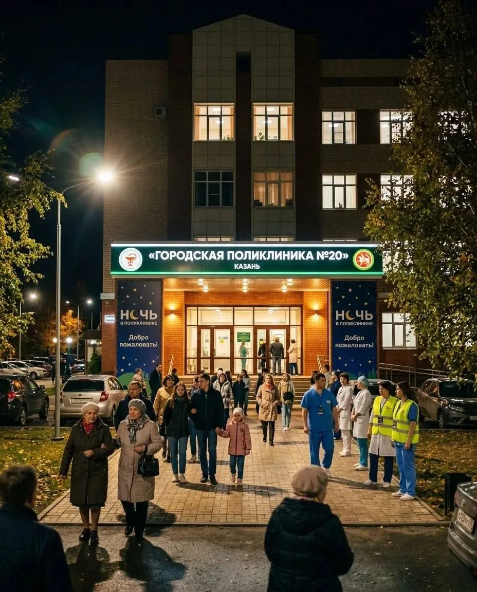 Городская поликлиника №20 приглашает на Ночь в поликлинике!