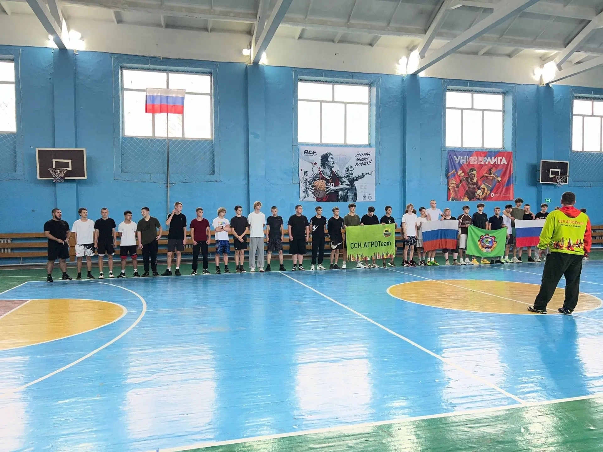 В Кемеровском аграрном техникуме прошёл турнир по баскетболу 3×3! 🏀