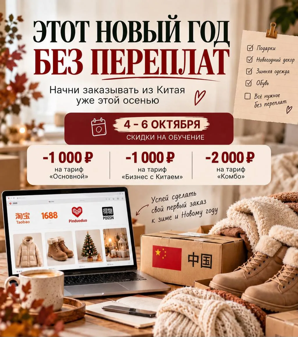 А что, если этот Новый год встретить уже без переплат? 🎄🇨🇳