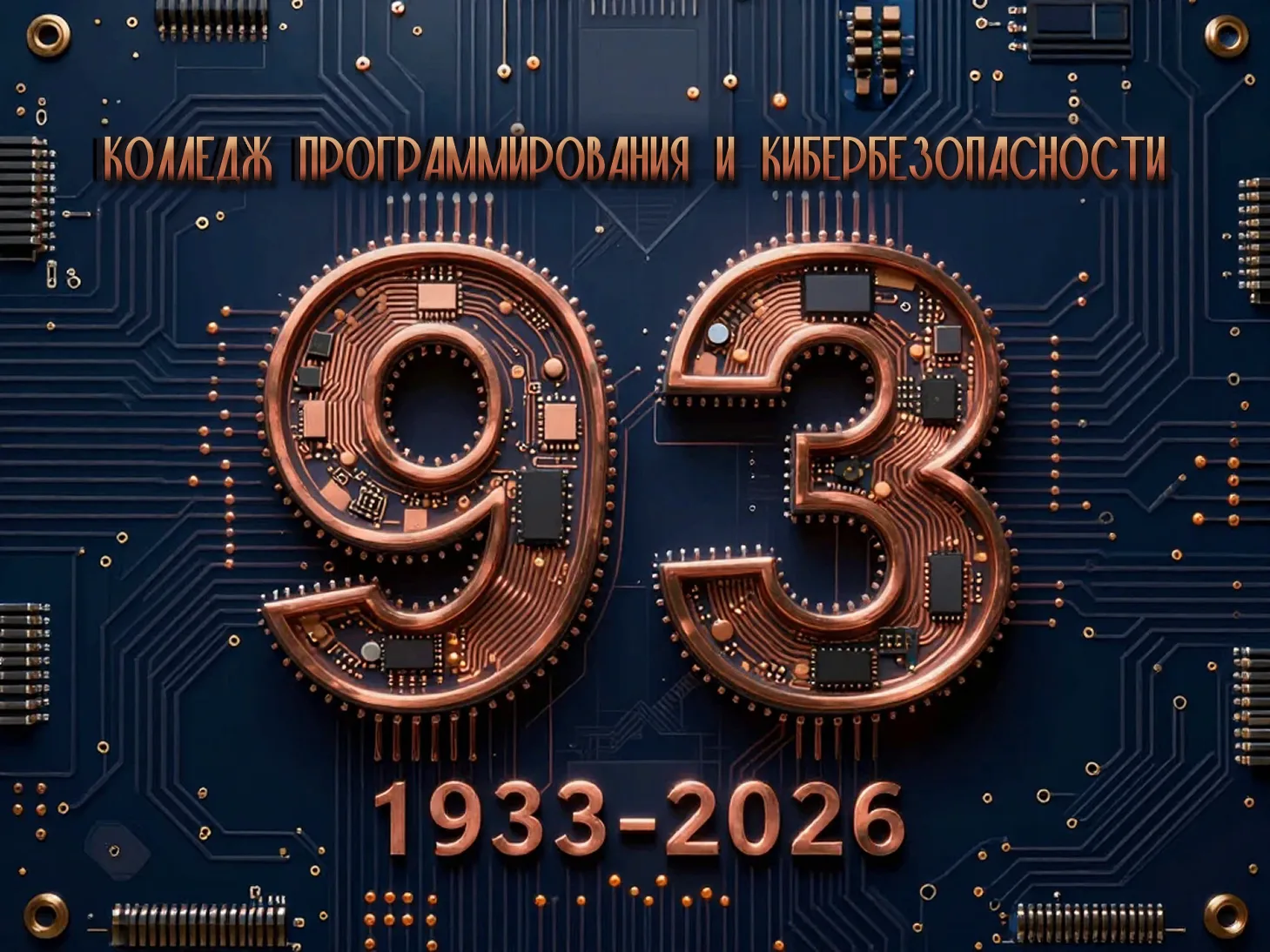 🎉🎉🎉 Сегодня Колледжу исполнилось 93 года!