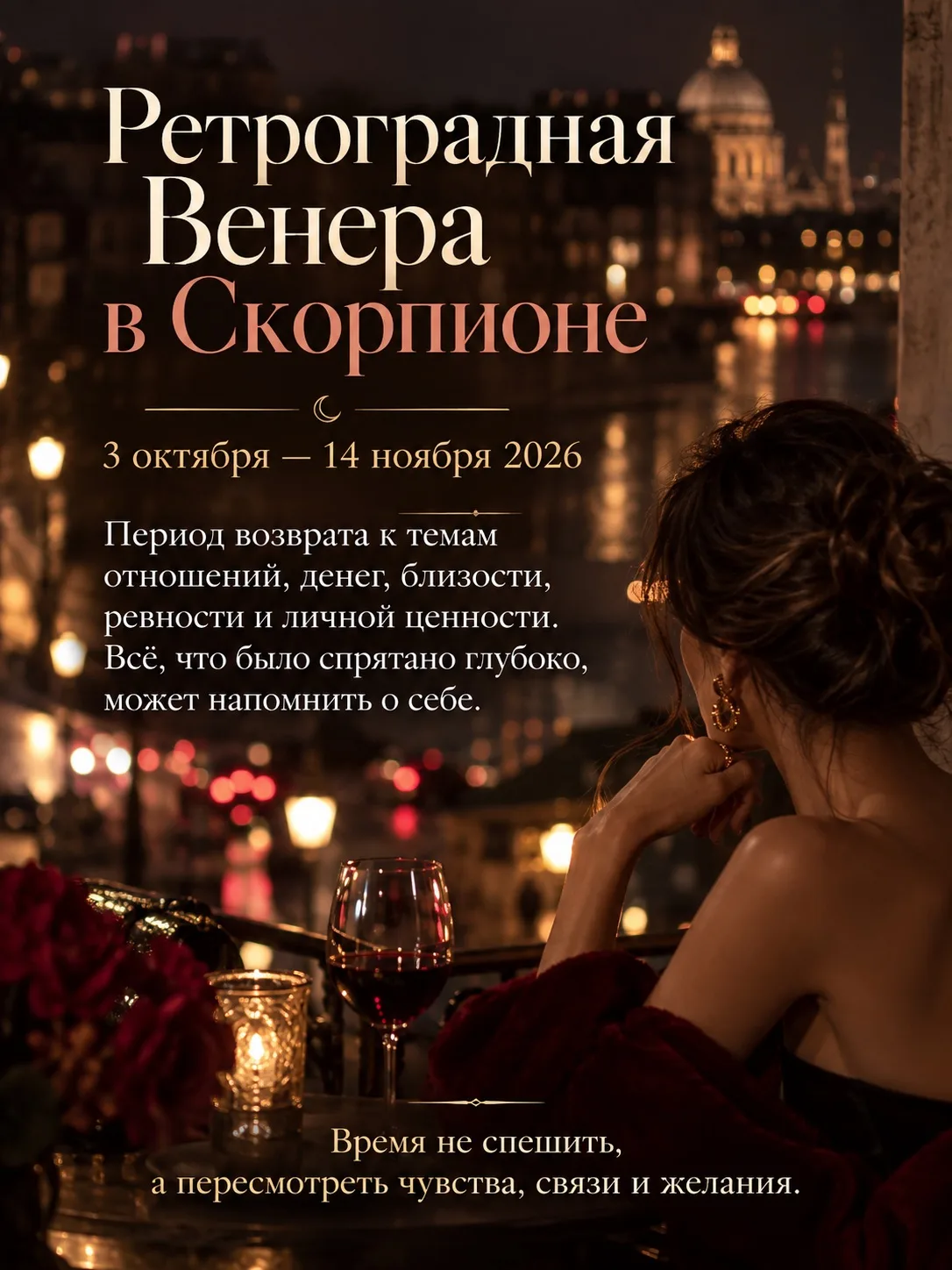 ВЕНЕРА РАЗВЕРНУЛАСЬ В РЕТРОГРАД