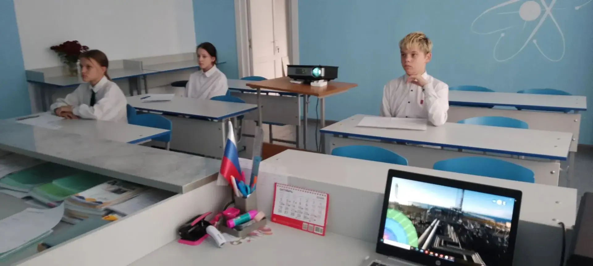 🔋15 октября в нашей школе прошли очередные занятия из цикла "Россия - мои горизонты" н...