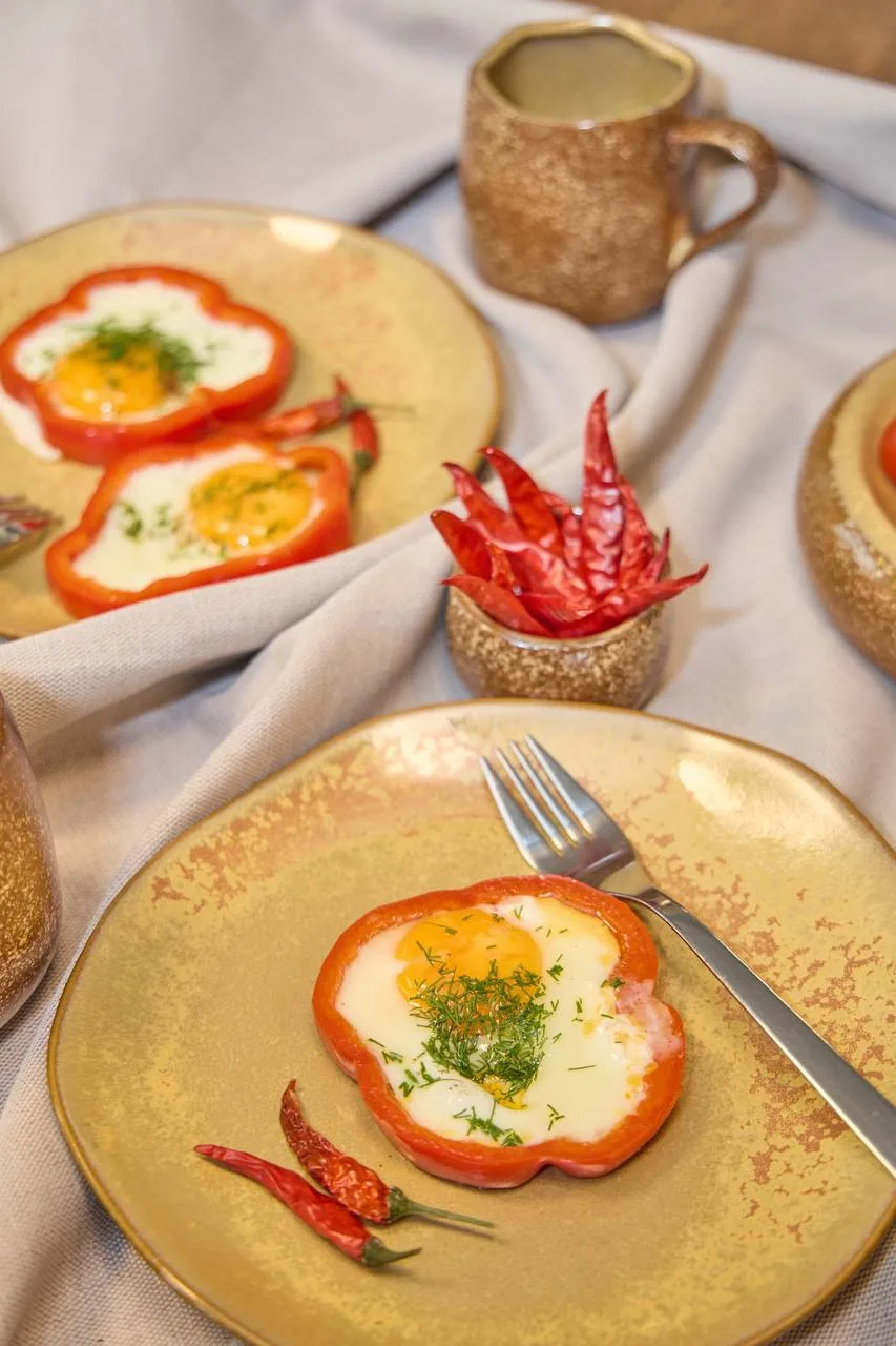 РЕЦЕПТ 4️⃣-  Глазунья солнышко 🍳