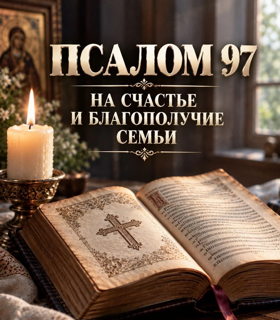 Псалом 97 - на счастье и благополучие семьи
