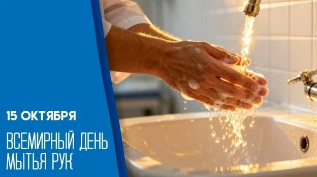 ❗15 октября - Всемирный день мытья рук