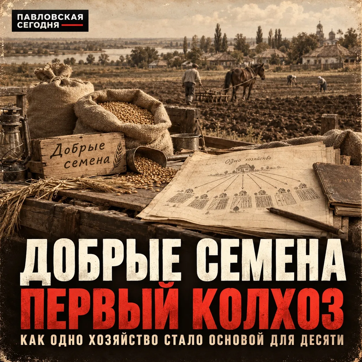 🌾 «Добрые семена»: как один колхоз в Павловской превратился сразу в десять