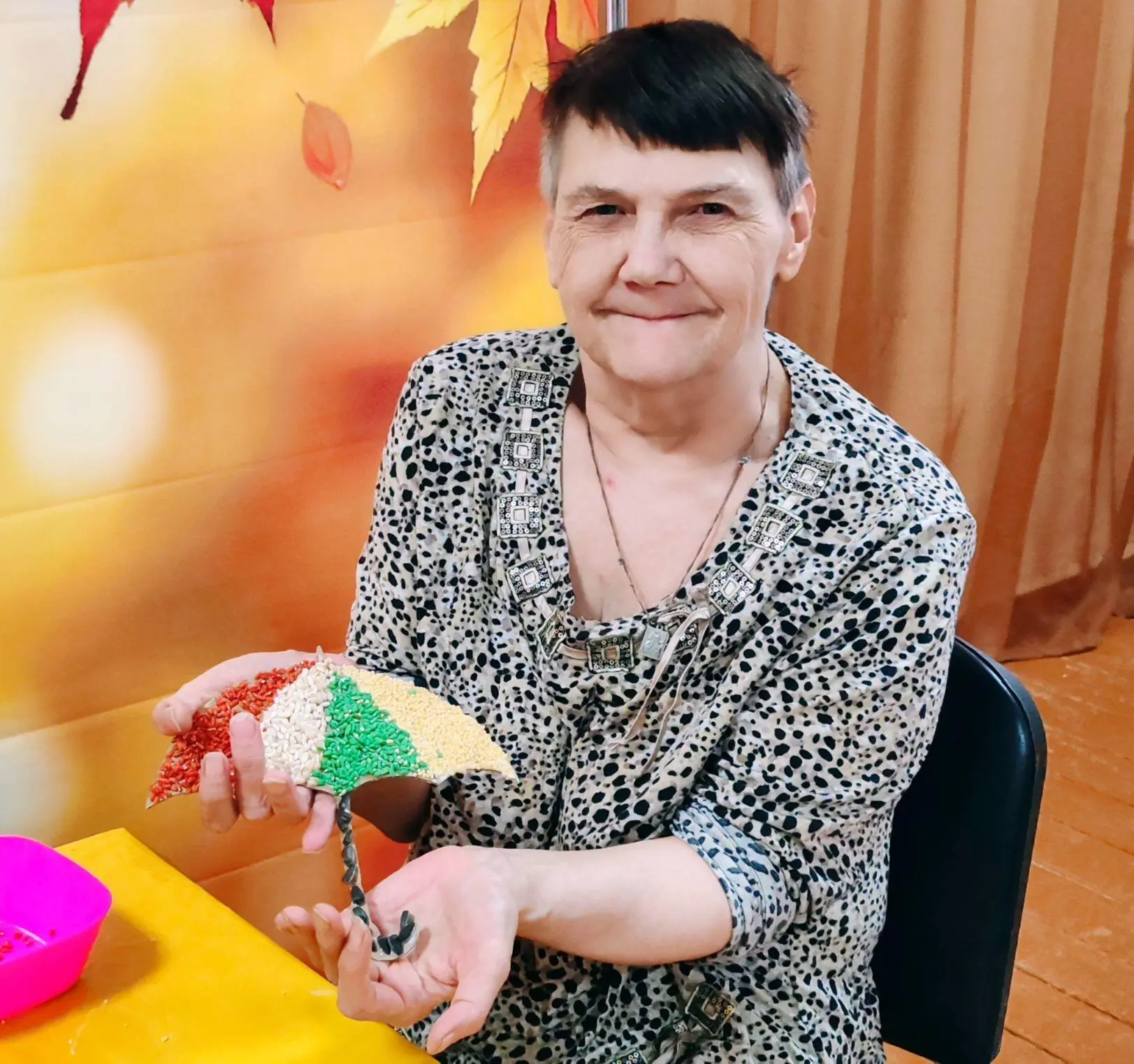 ✅ Инструктор производственного обучения провёла увлекательное занятие по крупотерапии. ...