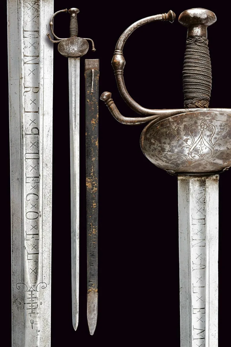 Офицерский кавалерийский меч, Испания, XVIII век, длина 109,5 см