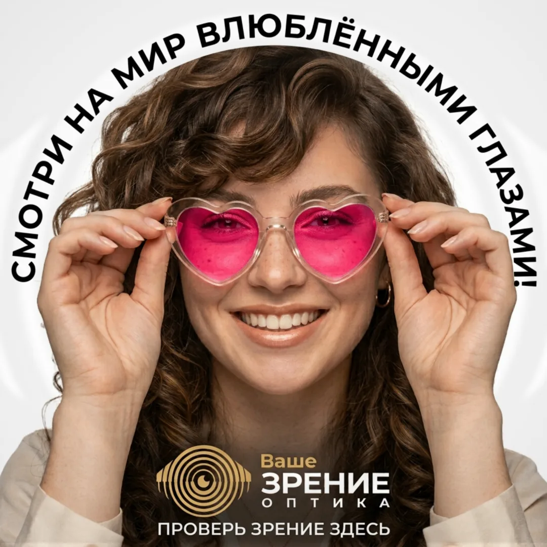 Проверьте ваше зрение в оптике «Ваше зрение»!