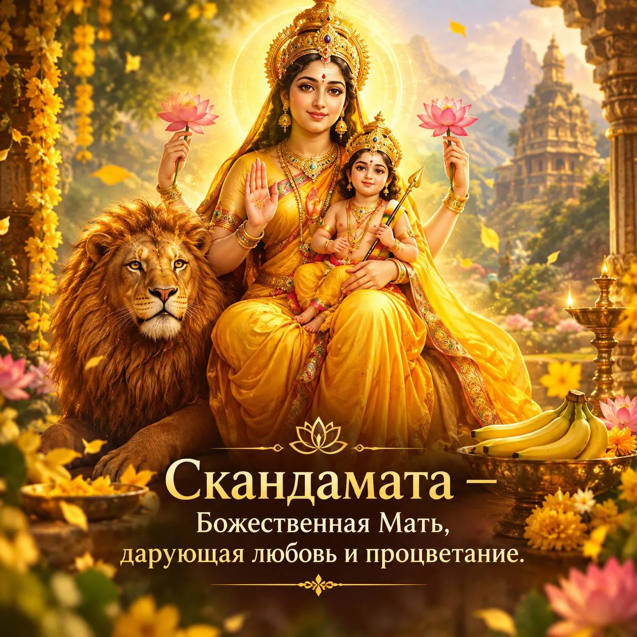 🌼 НАВАРАТРИ — ДЕНЬ 5