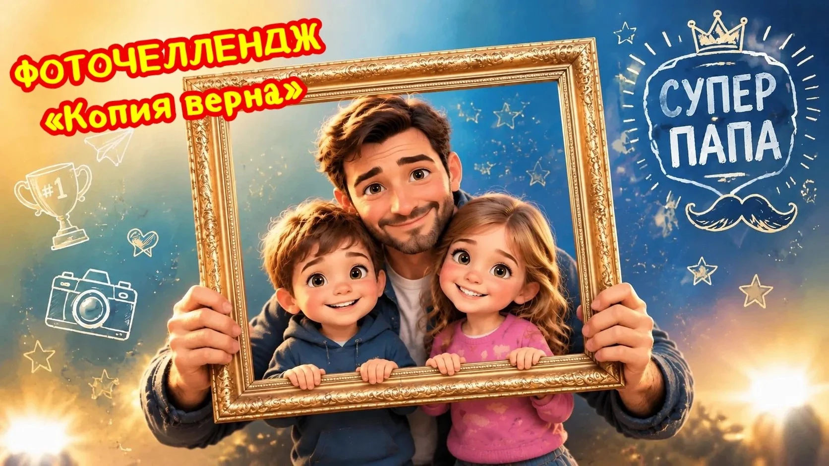 👨‍👧‍👦 Кто сказал, что дети всегда похожи только на мам? 🤔
