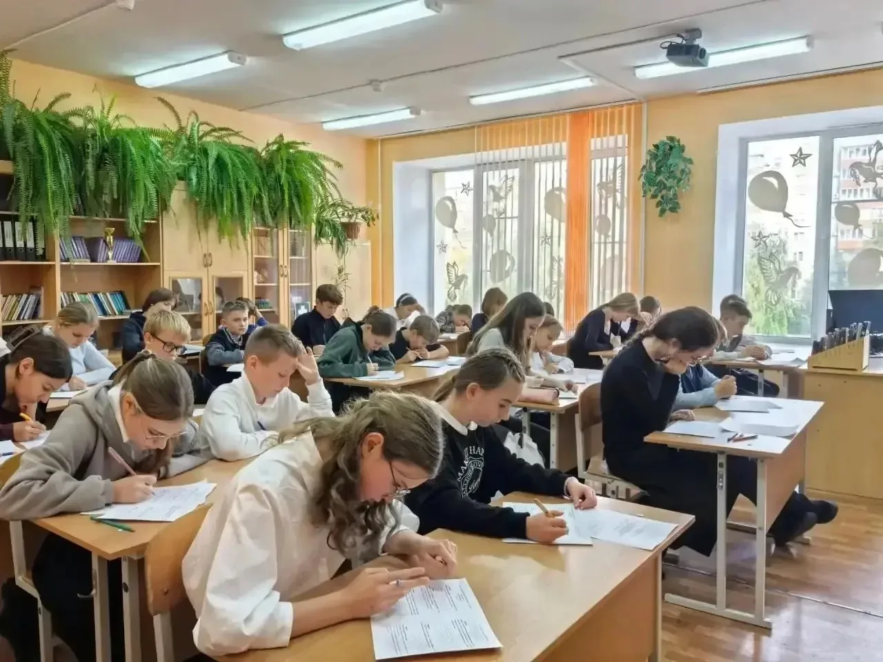 8 октября в нашей школе состоялся праздник грамотности и логики - школьный этап Всеросс...