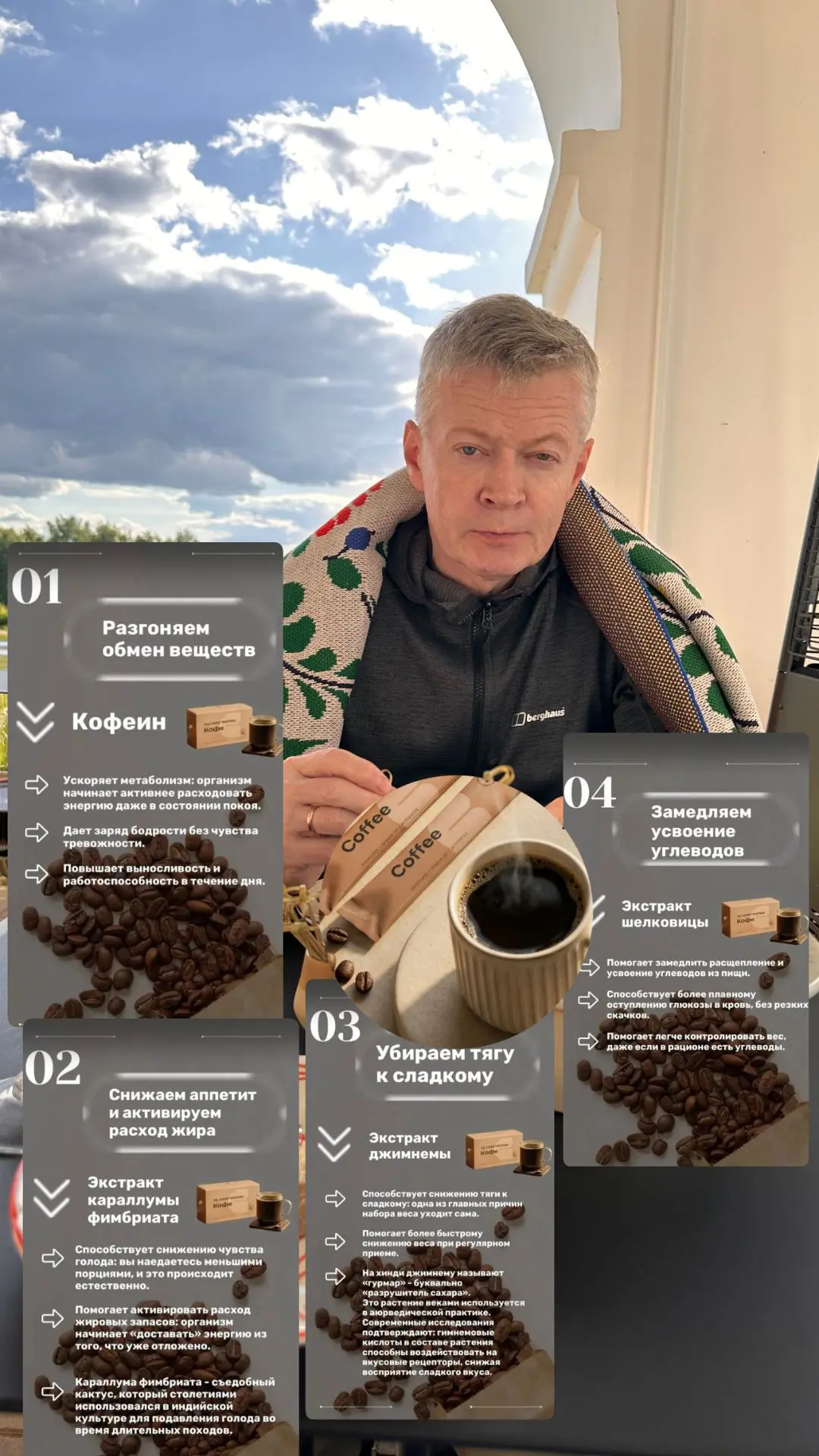 ЧТО ВАЖНО ЗНАТЬ ПРО КОФЕИН ☕️