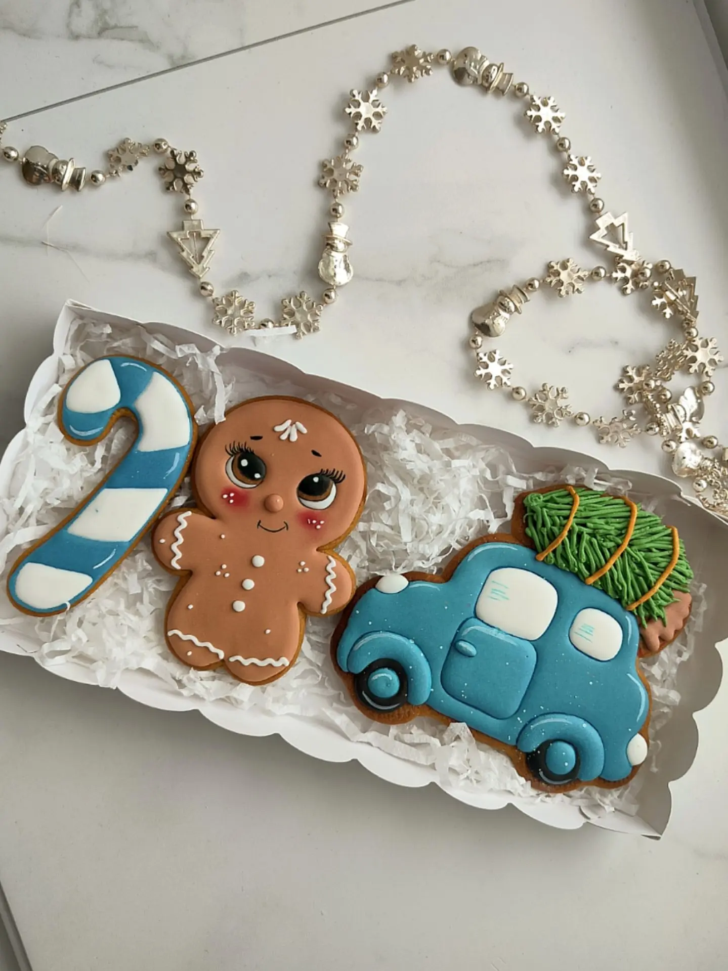 Наборы из нескольких пряников, выглядят как полноценный подарок😌🎁