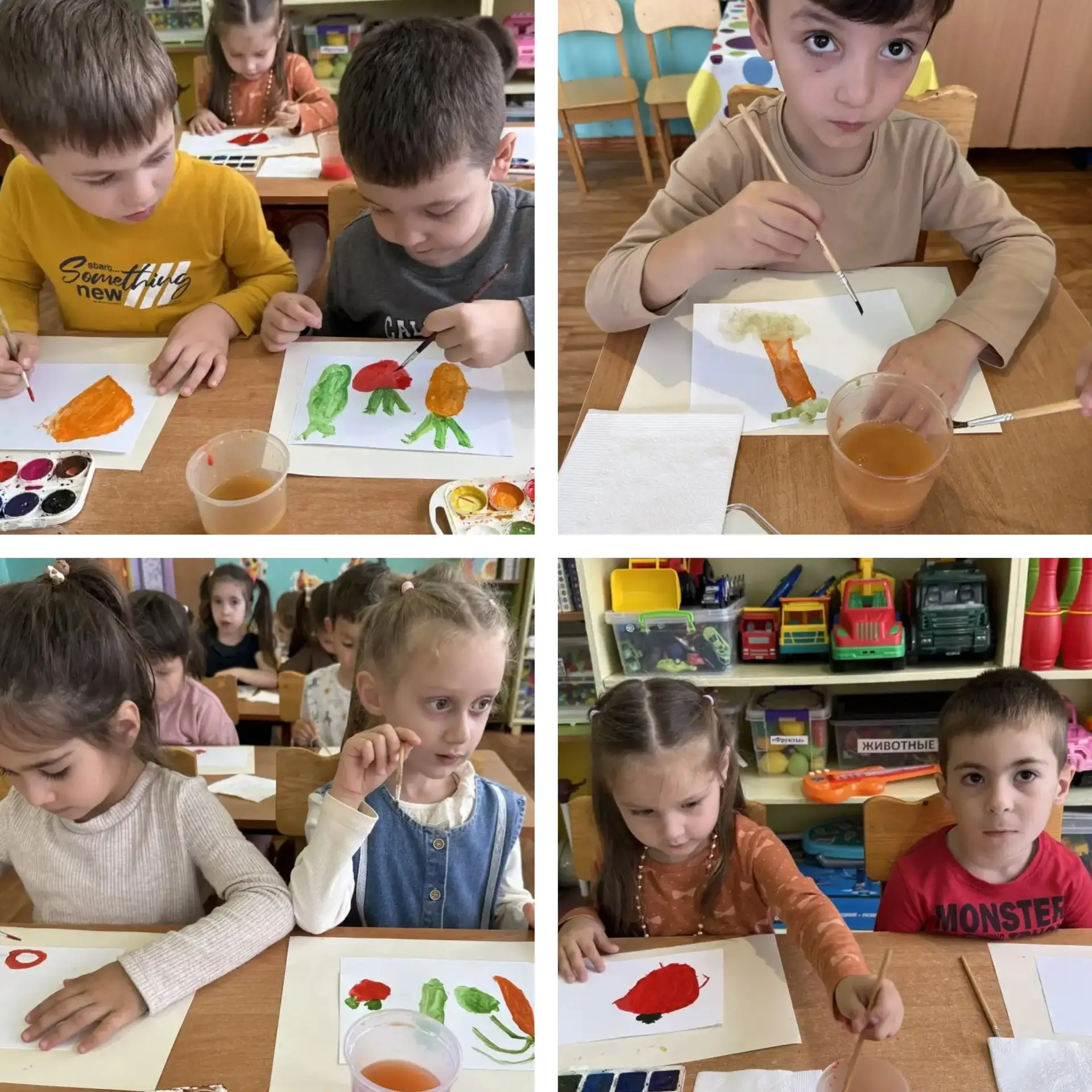 🥕 А в 4 группе вовсю собирали урожай! 🤪🍅