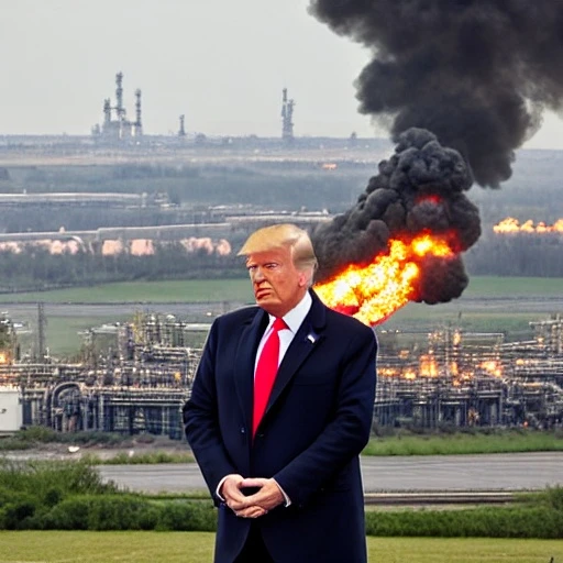"Президент США Дональд Трамп резко осудил атаки Украины на российские нефтеперерабатыва...