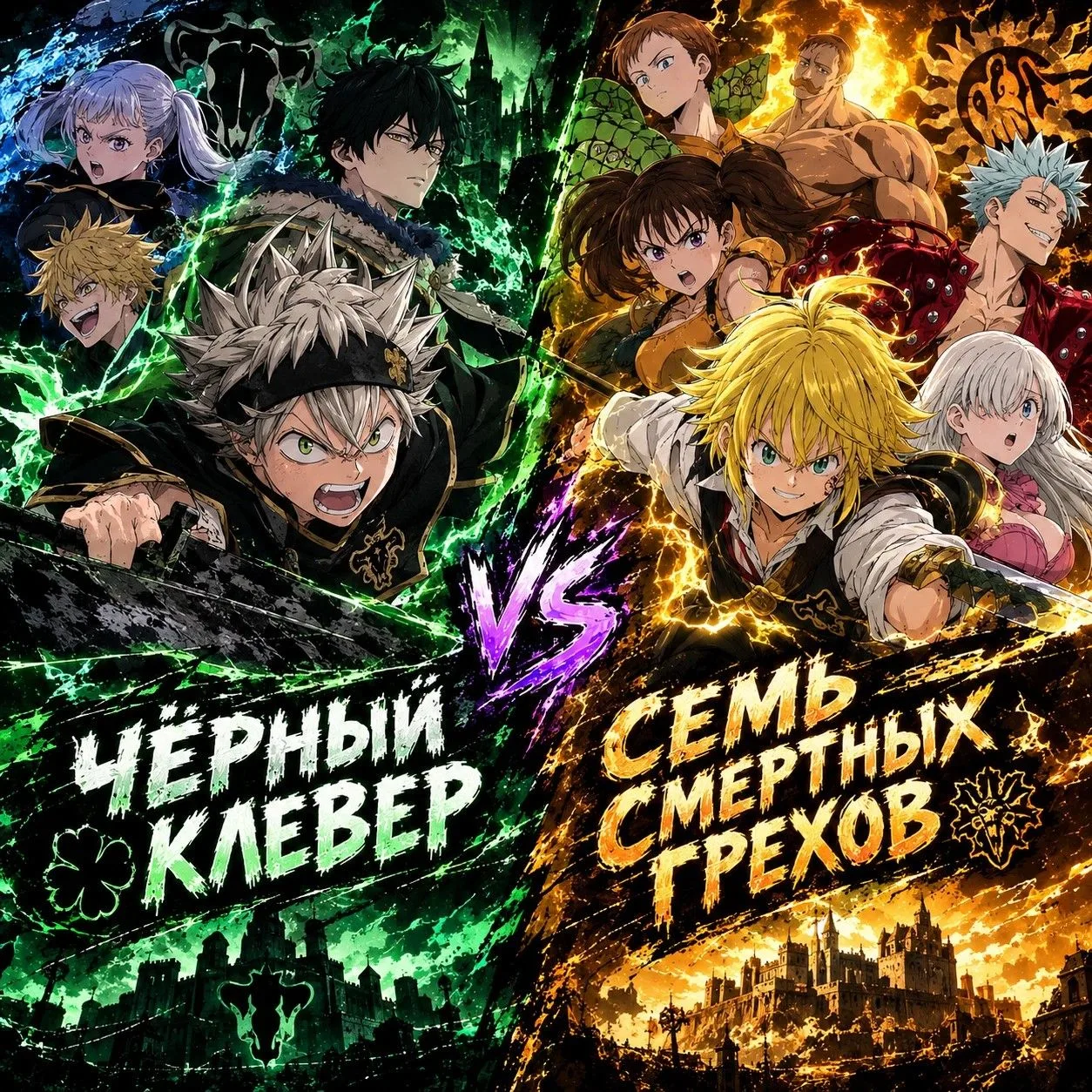 ⚔️ БИТВА АНИМЕ ⚔️