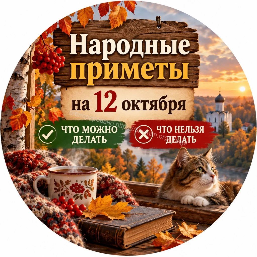 Народные приметы на 12 октября: что можно и нельзя делать