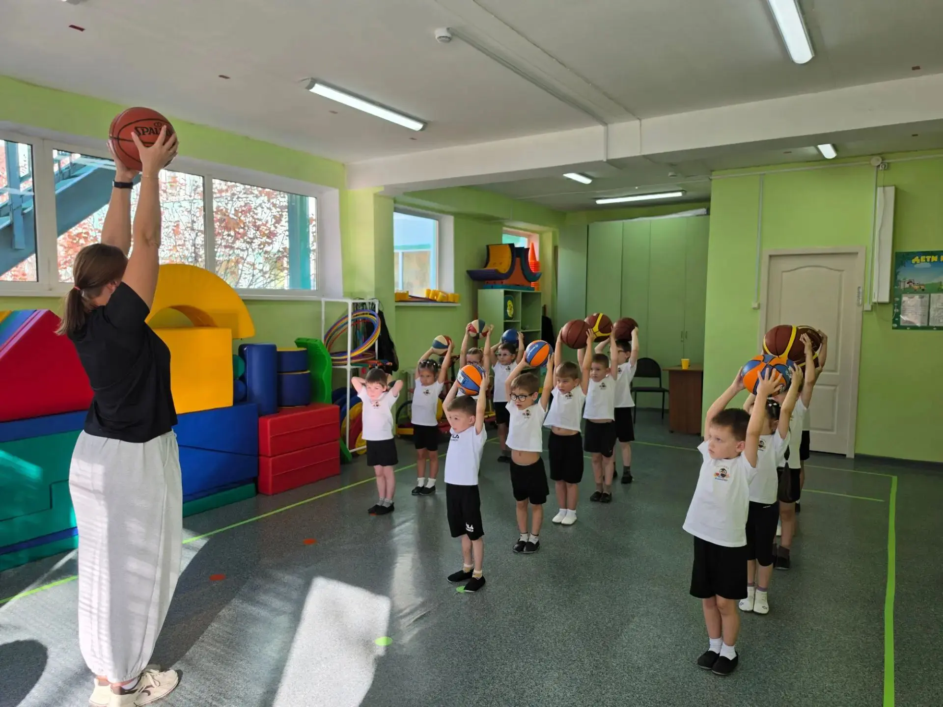 Спортивные будни в группе №19 «Галчата».