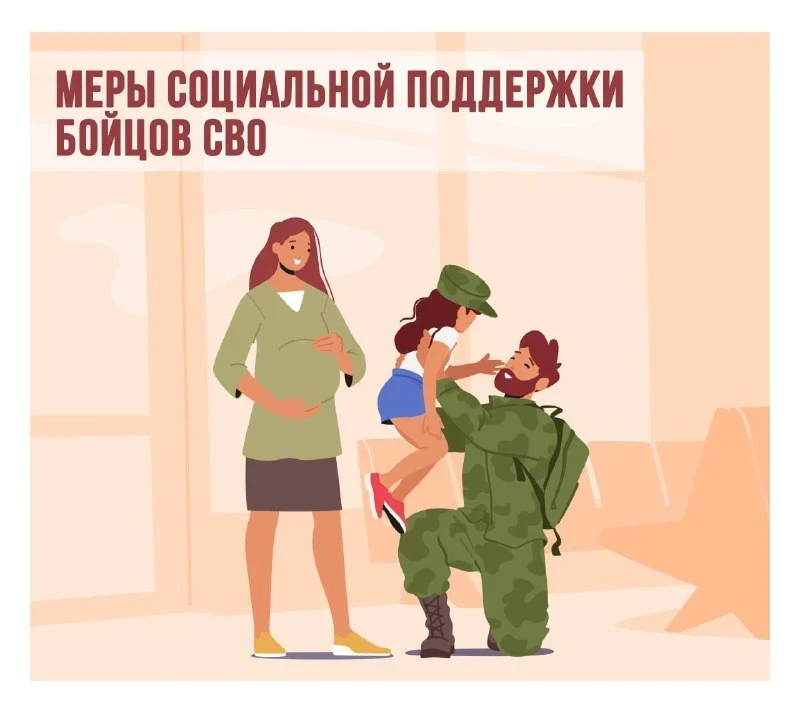 🫶 В России сформирована комплексная система поддержки участников СВО и их близких. Одн...