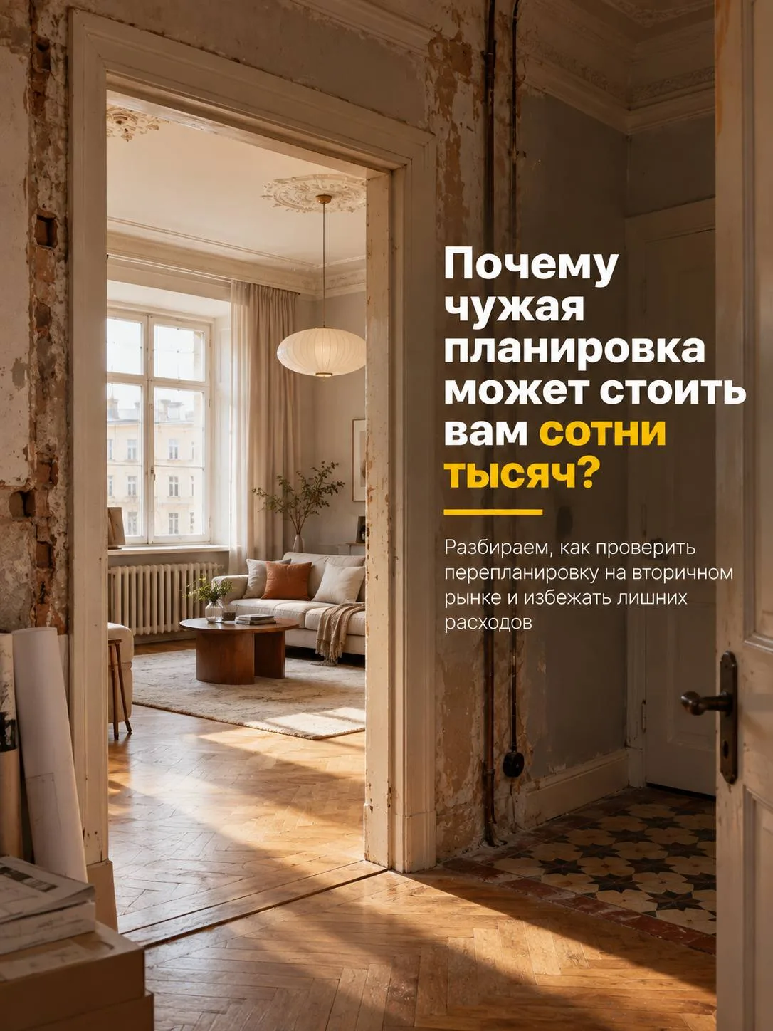 Почему чужая планировка может стоить вам сотни тысяч?