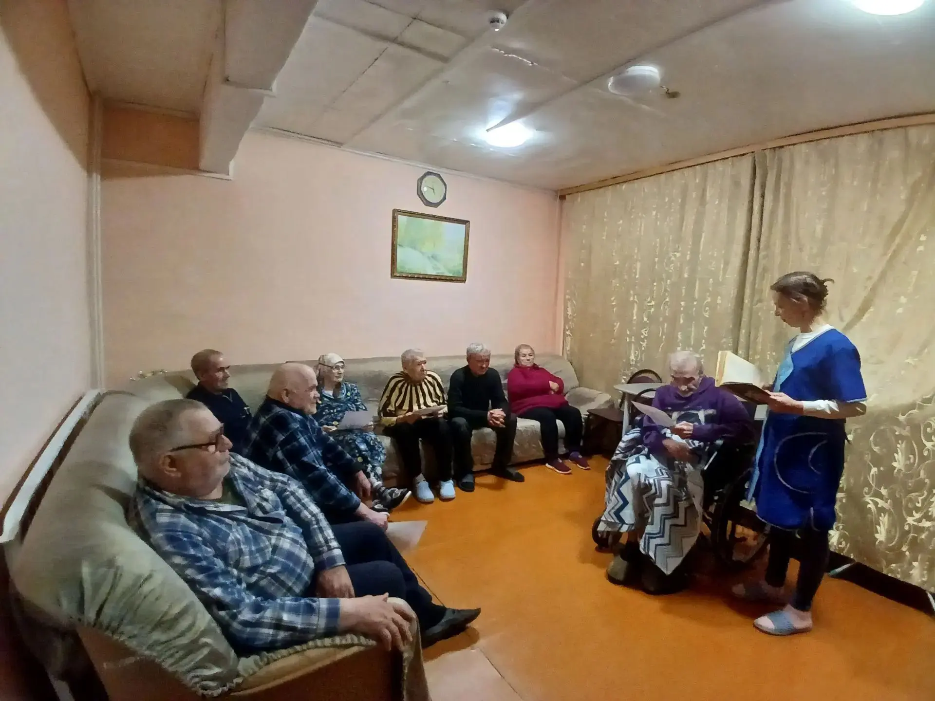 👉В отделении временного проживания граждан пожилого возраста и инвалидов прошло очеред...