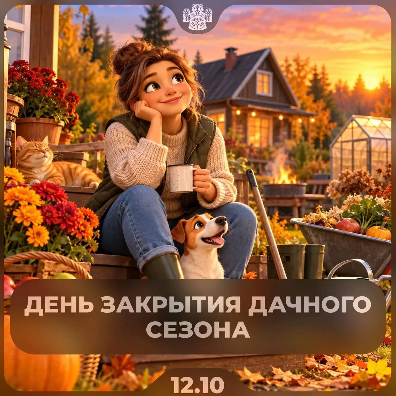 ​🏝 День закрытия дачного сезона отмечается сегодня