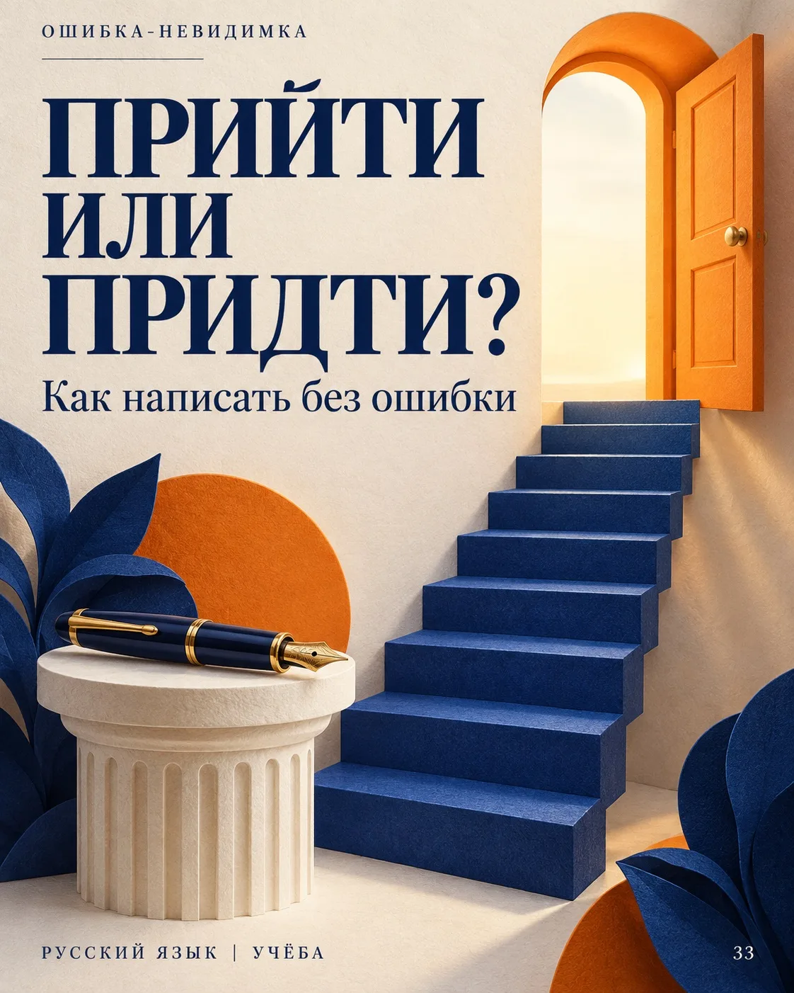 ✍️ Прийти или придти? Одна буква, которая заставляет задуматься