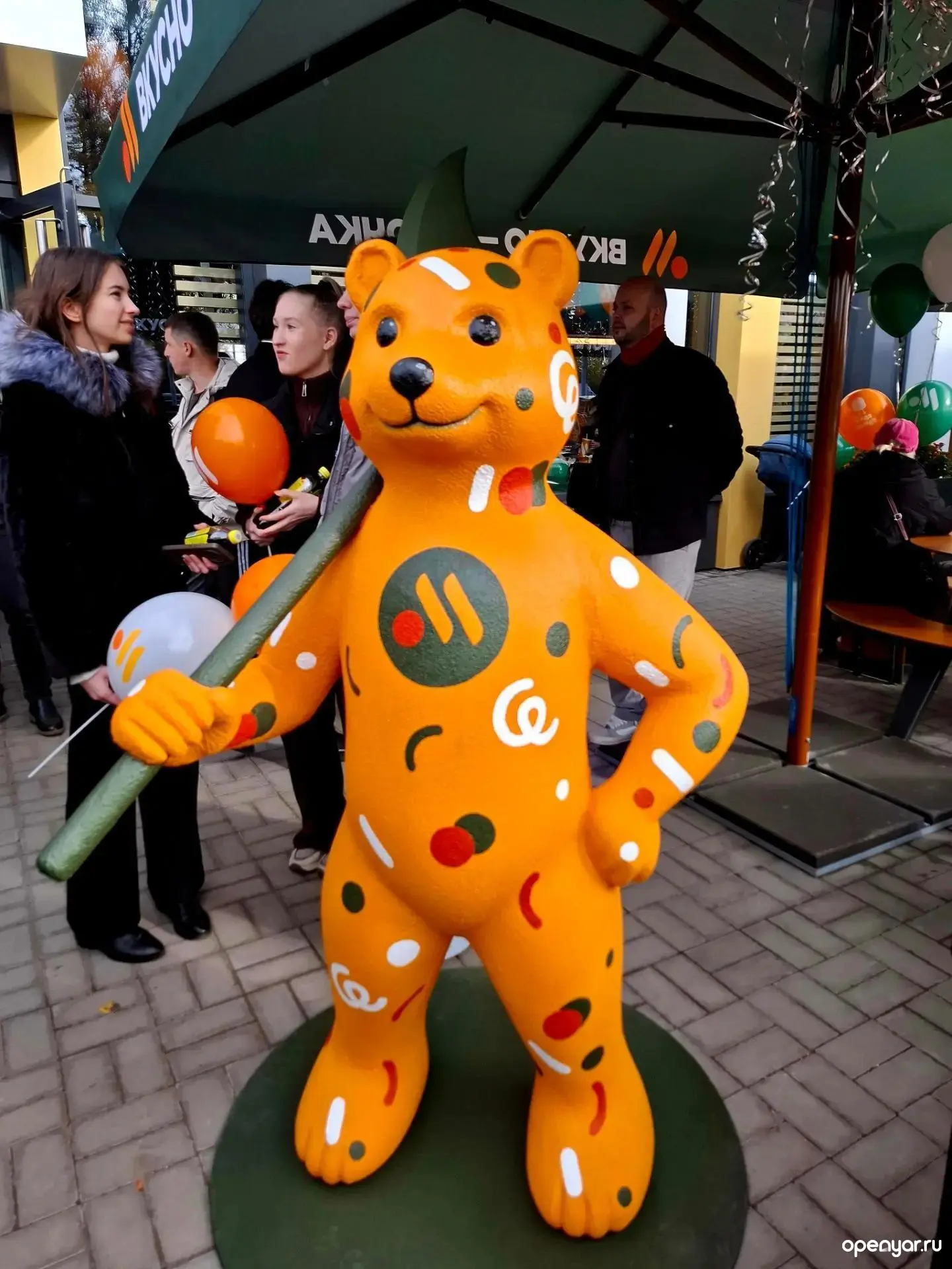 В Брагино теперь есть свой медведь! 🐻