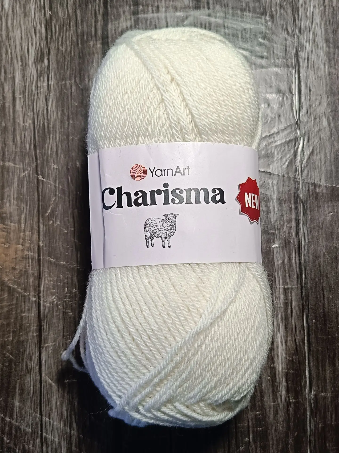 501 YarnArt Charisma, белый