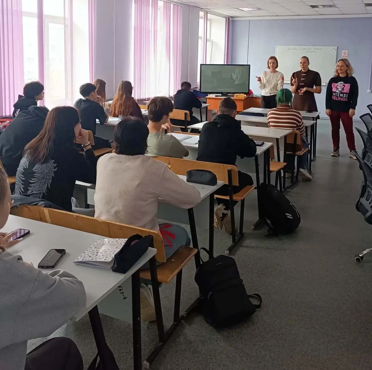 📢 В рамках профориентационной работы колледж посетили представители РЖД лицея!