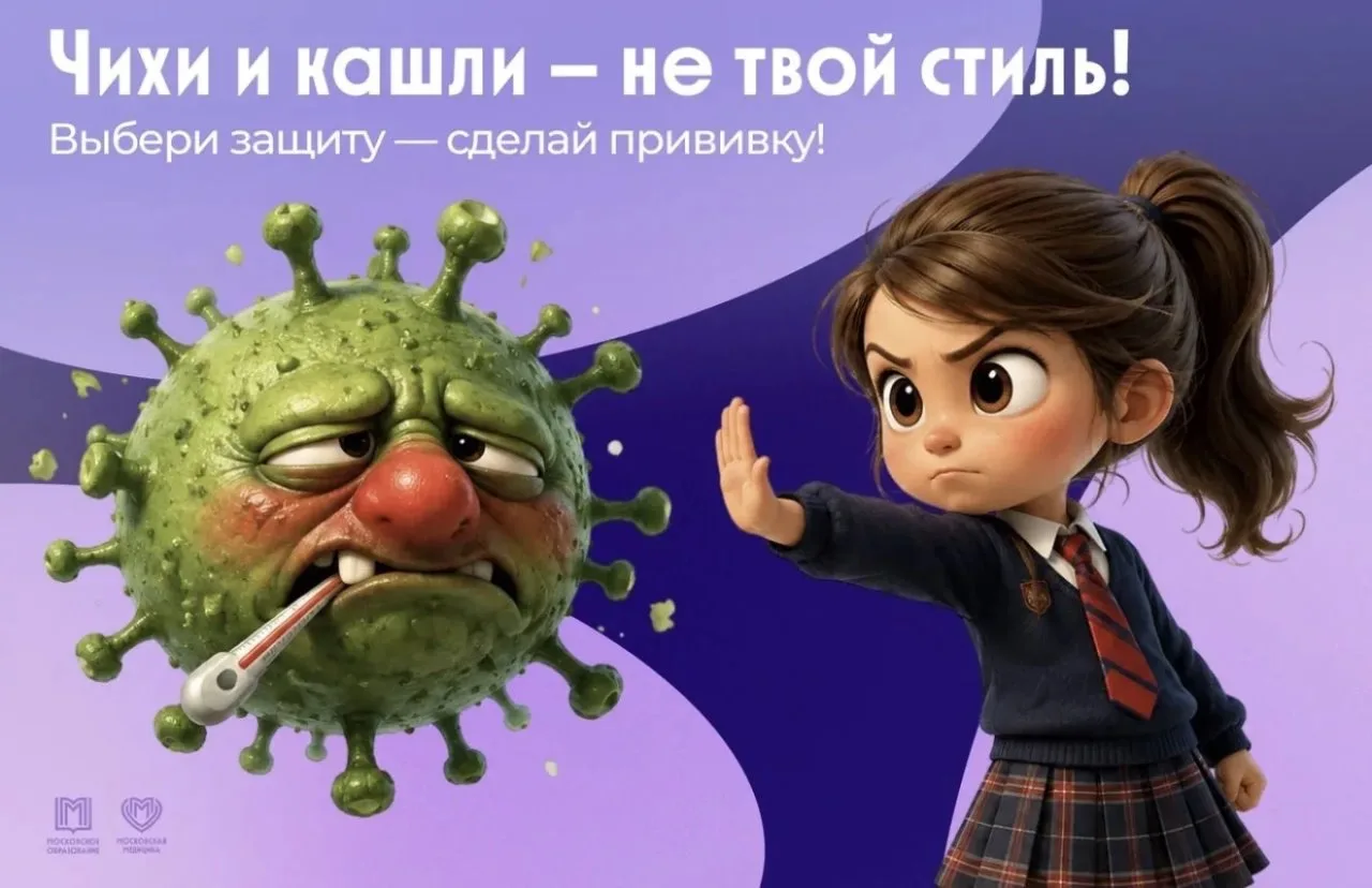 Коллективный иммунитет: как прививки защищают всю школу 🛡️