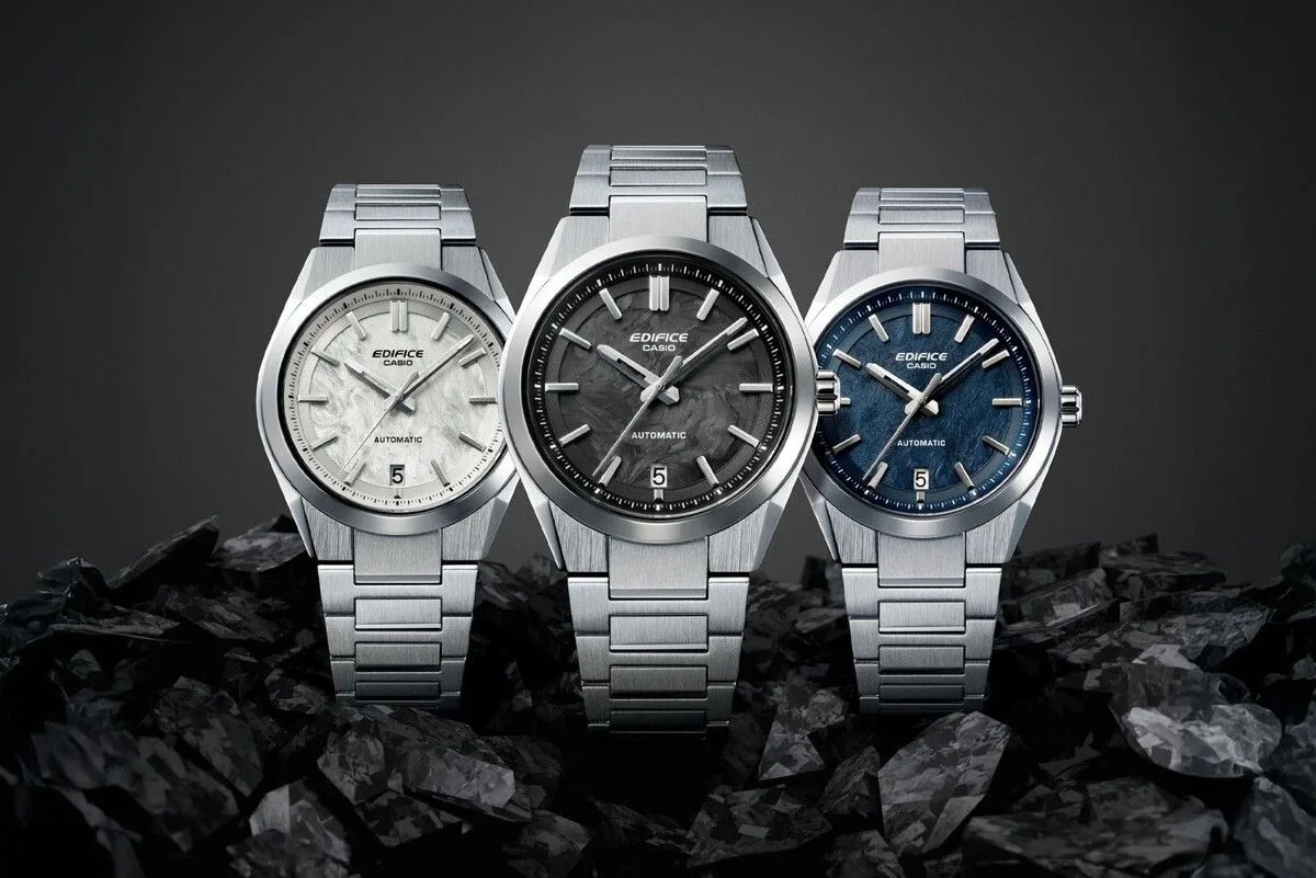 Первые механические часы Casio Edifice