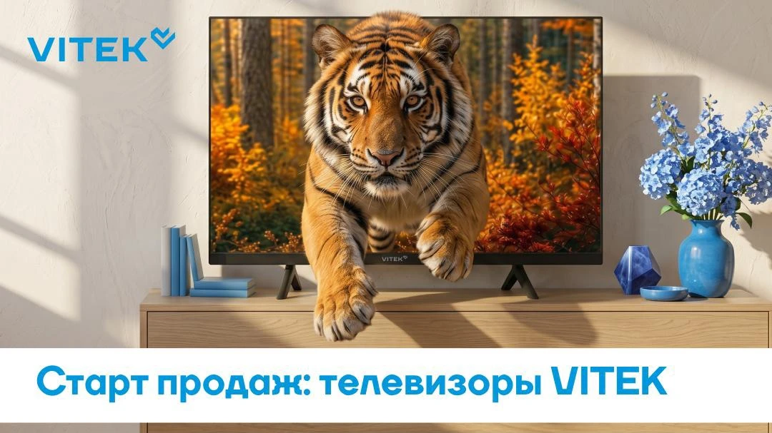 По такому случаю решили разыграть телевизор VITEK в нашем сообществе в ВКонтакте 😉