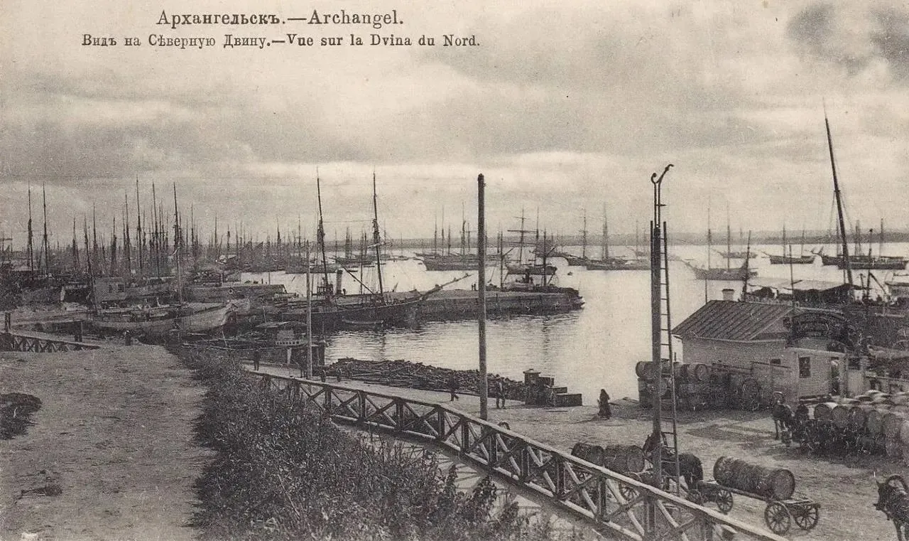 Набережная Северной Двины: Архангельск спустя 114 лет