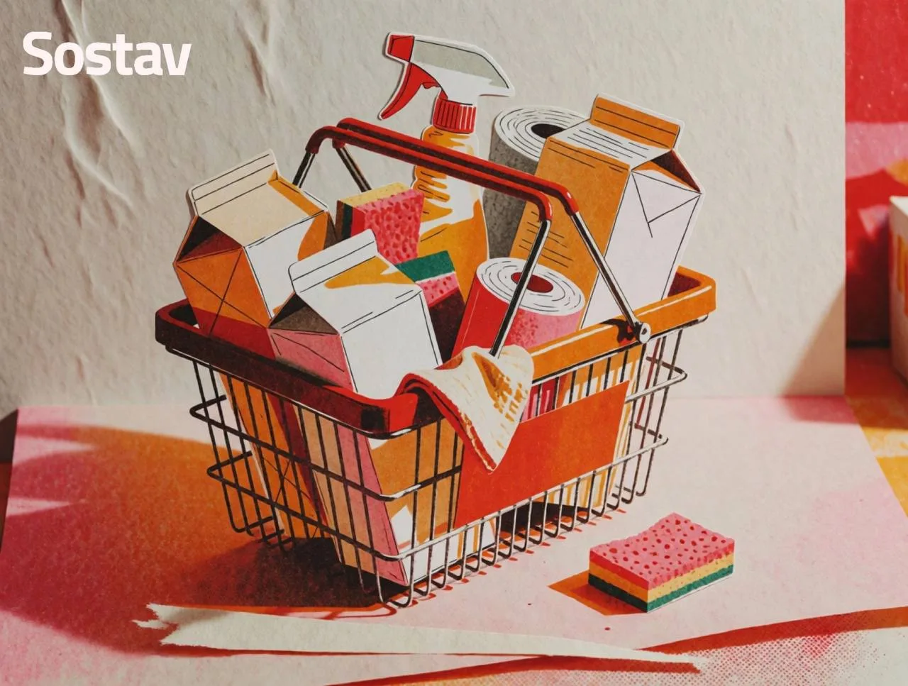 🛒 Распаковка офисной корзины