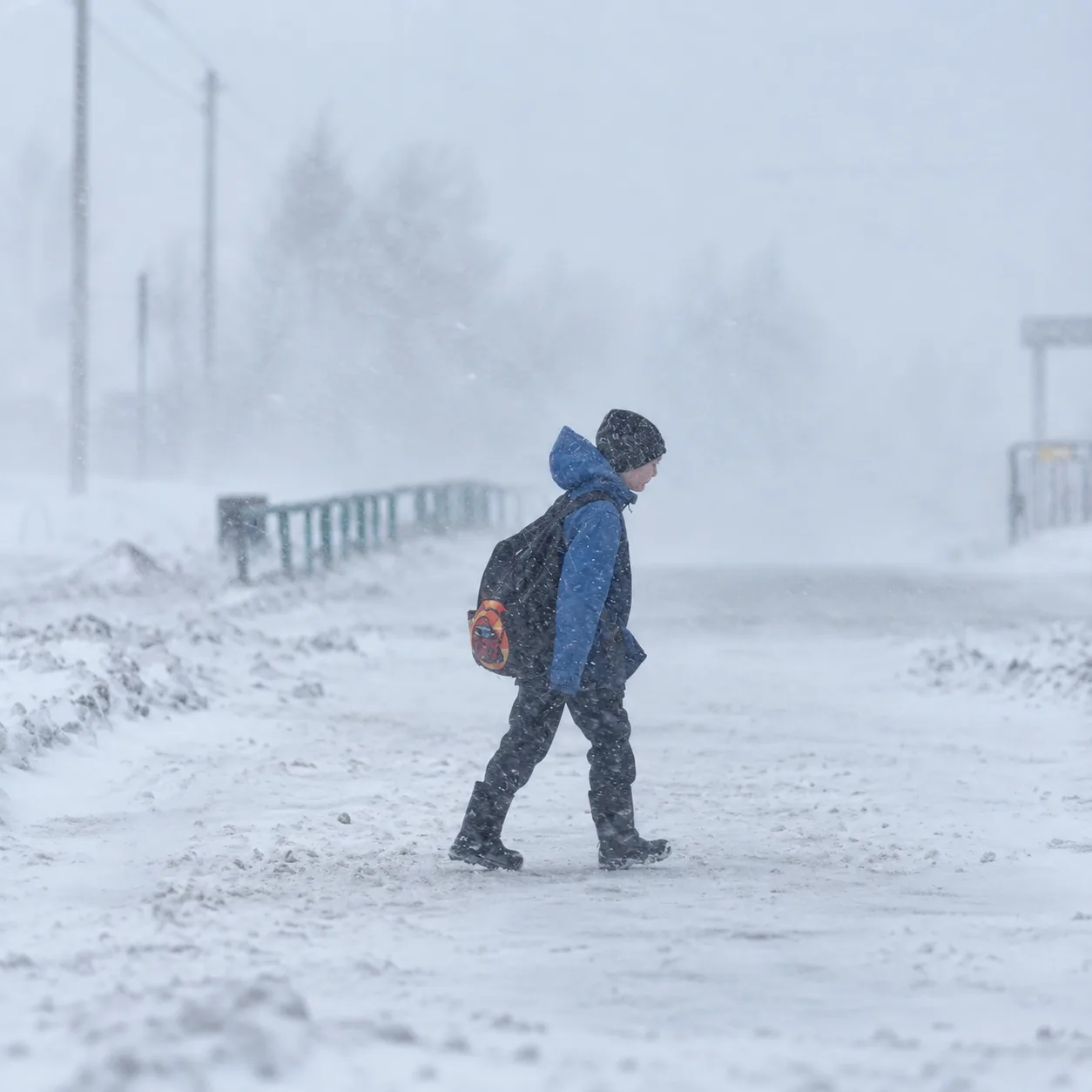 ❄️ Ямал накроют ветер, мокрый снег и метель