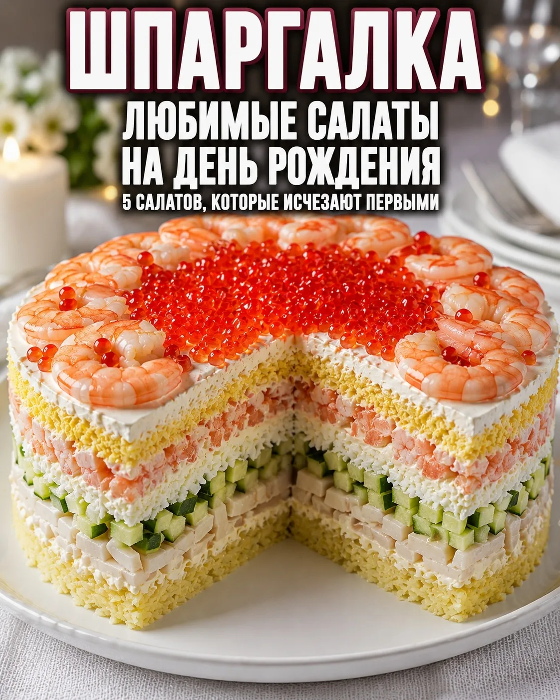 Любимые салаты на День рождения