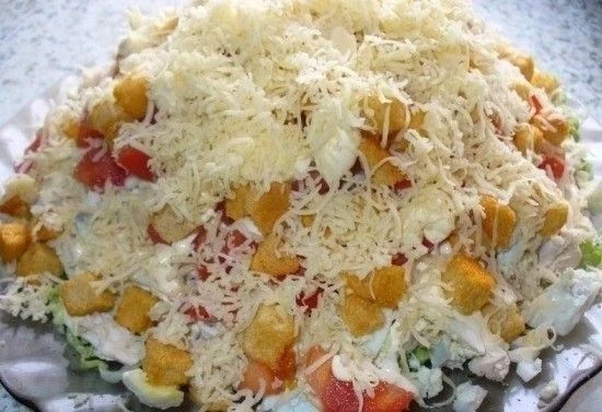 Слоеный салат на праздник 🥗