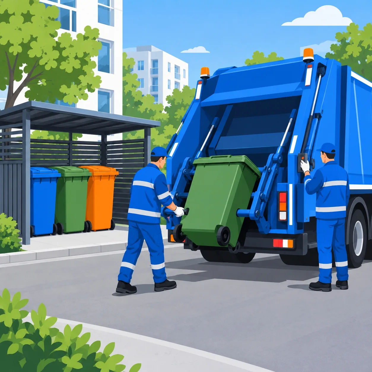 ♻️ Кто отвечает за вывоз мусора в многоквартирном доме?