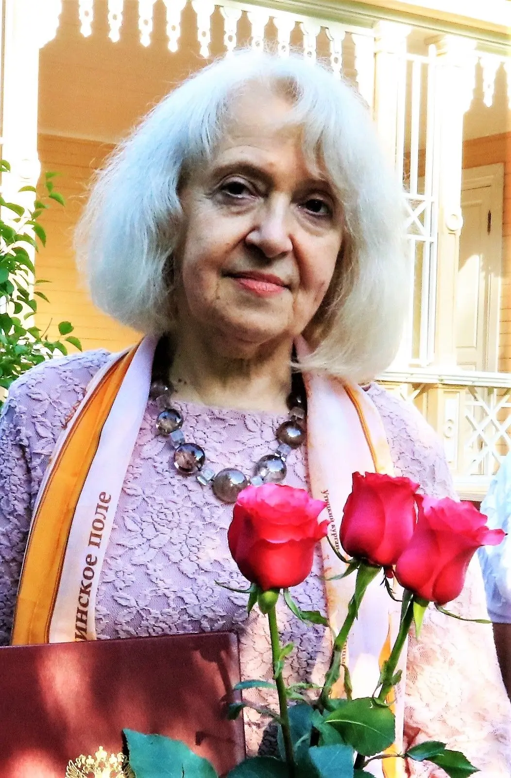 Ольга Черкасова, возглавлявшая Музей-усадьбу Н. К. Рериха до 2022 года, стала лауреатом...