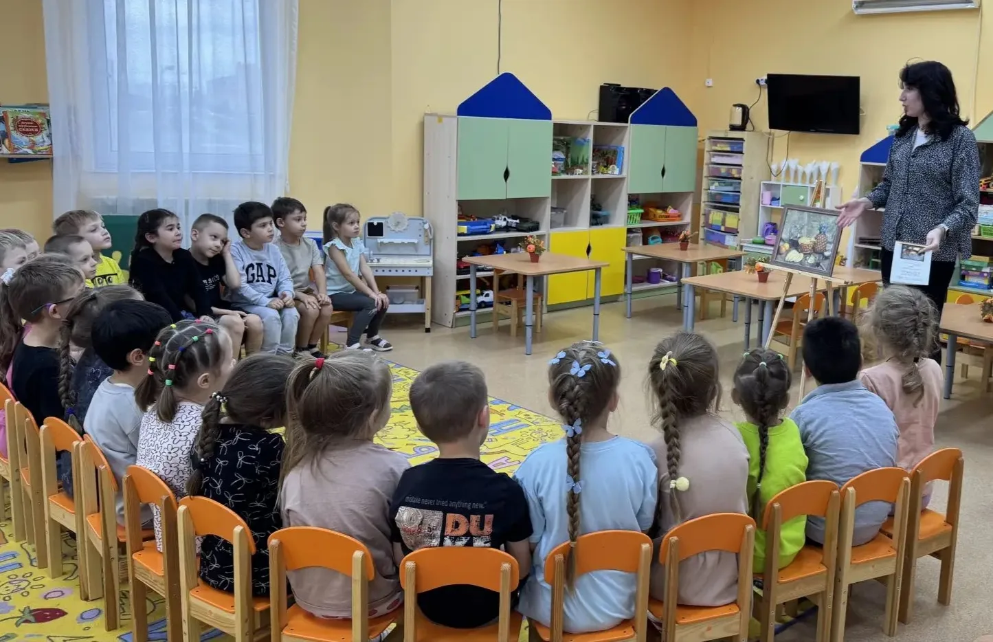 Картинная галерея в детском саду