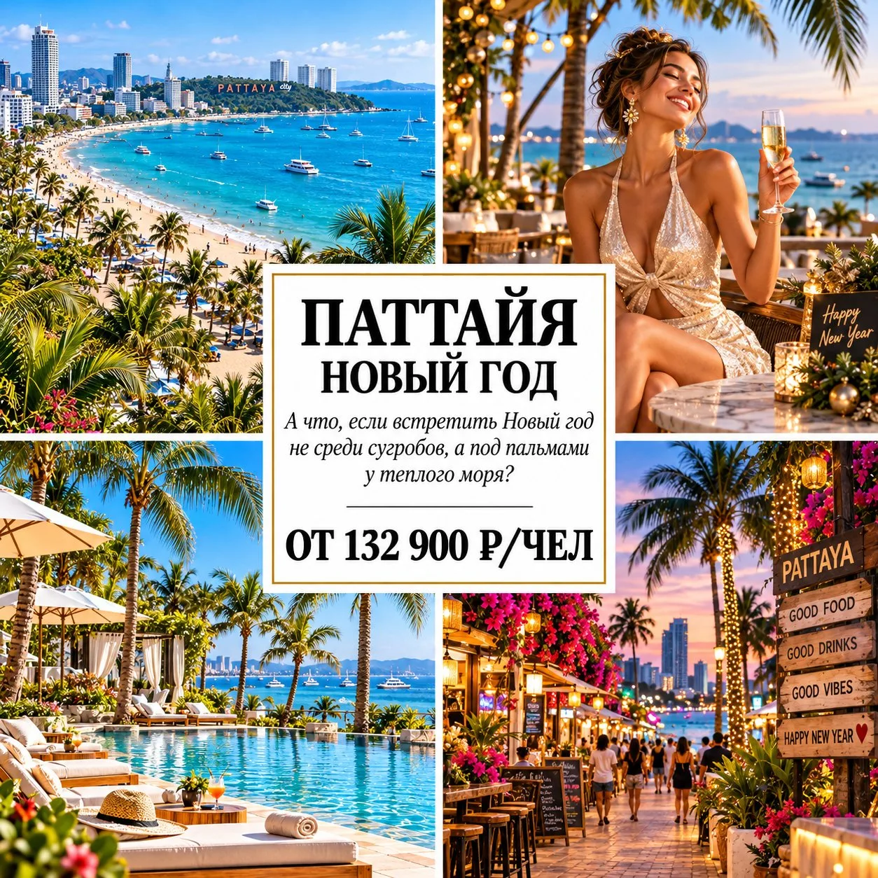 🎄 ОТ 132 900 Р/ЧЕЛ — НОВЫЙ ГОД В ПАТТАЙЕ: ВСТРЕЧАЕМ 2027-Й В ТАИЛАНДЕ! 🇹🇭