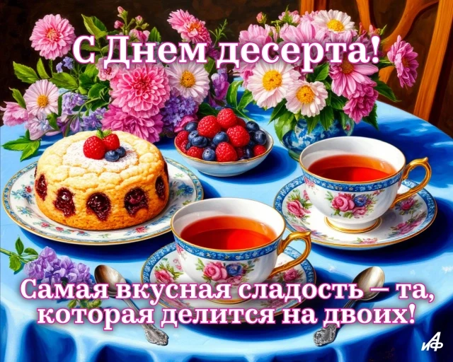 🍰 14 октября — День десерта