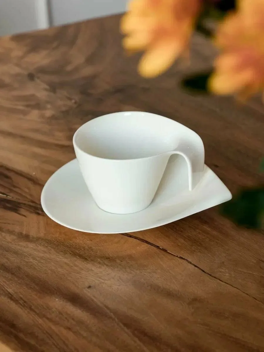 🔗 Ммм. Так и хочется испить кофе из этого набора Flow от Villeroy & Boch. Премиум фарф...