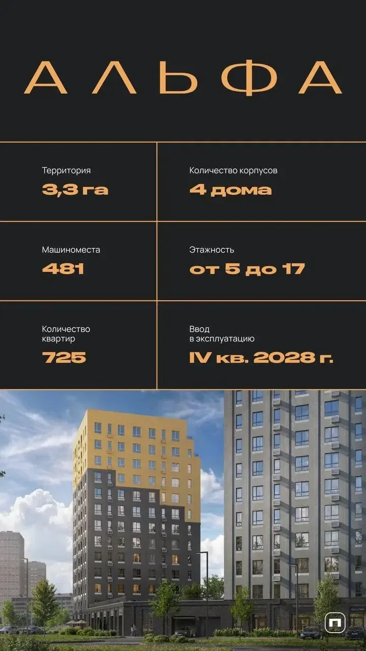 Крутые варианты в ЖК «Альфа»
