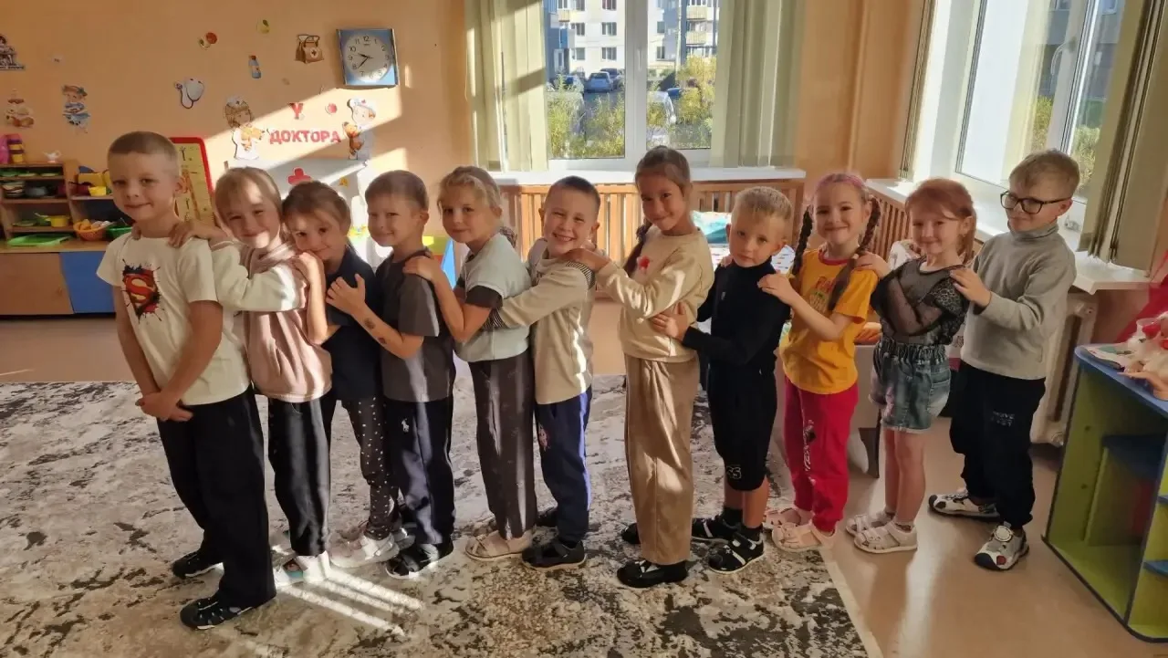 Народная подвижная игра «Сороконожка» в рамках проекта «Добрые игры». 💛